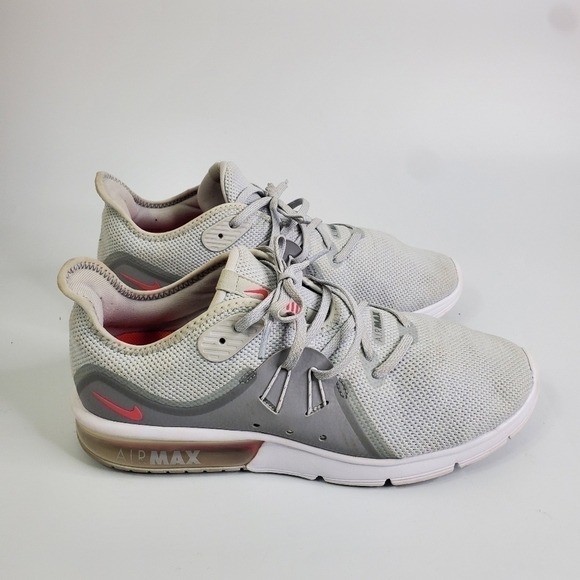 Nike Shoes Women's 11 Air Max Sequent 3 Running Sneakers 908993-012 - Picture 8 of 13